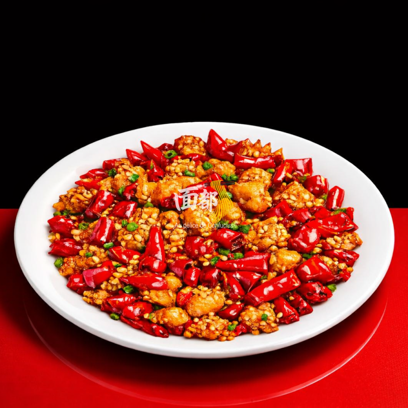 Poulet croustillant au piment parfumé